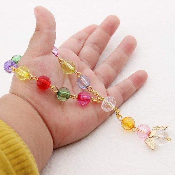 link, chain angel baptism favors colorful communion recuerditos para bautizo finger rosaries christening, Black
link, chain angel baptism favors colorful communion recuerditos para bautizo finger rosaries christening, Black