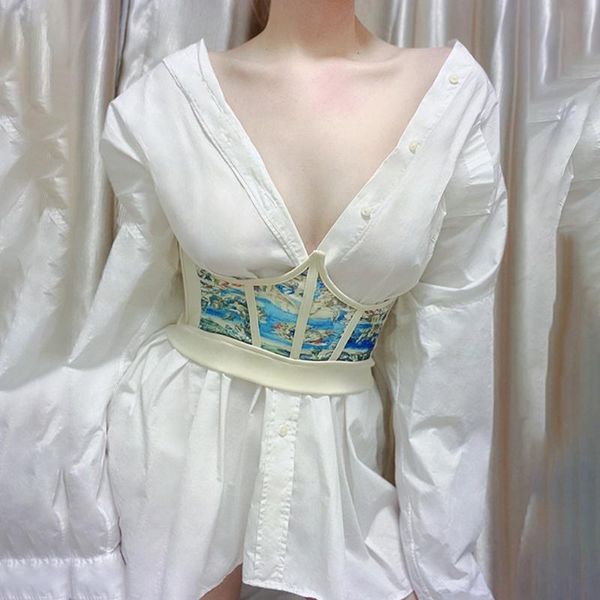 belts women retro fish boned corset wrap girdle angel printed waist shaper underbust bustier crop satin slip white dress, Black;brown
belts women retro fish boned corset wrap girdle angel printed waist shaper underbust bustier crop satin slip white dress, Black;brown