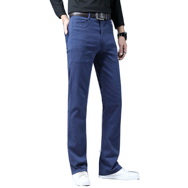 men's pants jeans micro korean version of stretch casual flared gray 28-38 size, Black
men's pants jeans micro korean version of stretch casual flared gray 28-38 size, Black