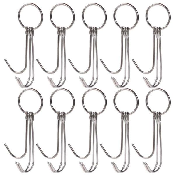 hooks & rails 10pcs stainless steel double for bacon hams processing butcher hook hanging drying bbq grill cooking
hooks & rails 10pcs stainless steel double for bacon hams processing butcher hook hanging drying bbq grill cooking