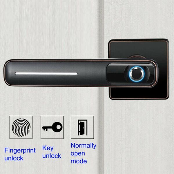 smart home control electronic fingerprint lock with keys led indicator usb charging door security durable biometric office semiconductor
smart home control electronic fingerprint lock with keys led indicator usb charging door security durable biometric office semiconductor