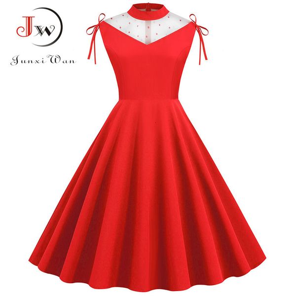 casual dresses red high collar elegant party women summer bow sleeve lace vintage plus size midi a line pinup christmas robe femme o3qh, Black;gray
casual dresses red high collar elegant party women summer bow sleeve lace vintage plus size midi a line pinup christmas robe femme o3qh, Black;gray