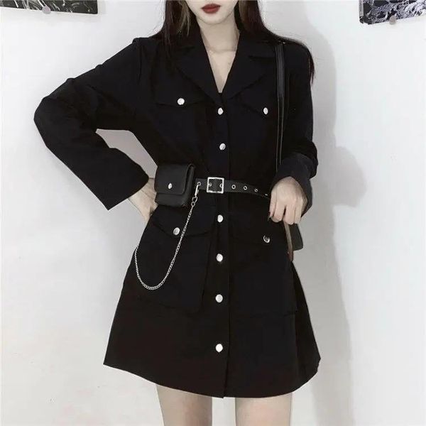casual dresses black long sleeve gothic dress korean harajuku vintage mini suit summer women autumn elegant office clothes cosplay, Black;gray
casual dresses black long sleeve gothic dress korean harajuku vintage mini suit summer women autumn elegant office clothes cosplay, Black;gray