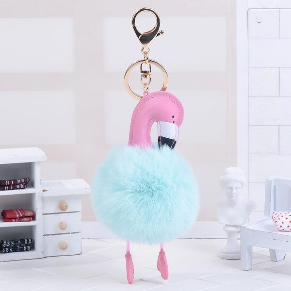 keychains lovely flamingo keychain leather birds key chain pompom fur holder cover women bag charm pendant accessories chaveiro, Silver
keychains lovely flamingo keychain leather birds key chain pompom fur holder cover women bag charm pendant accessories chaveiro, Silver