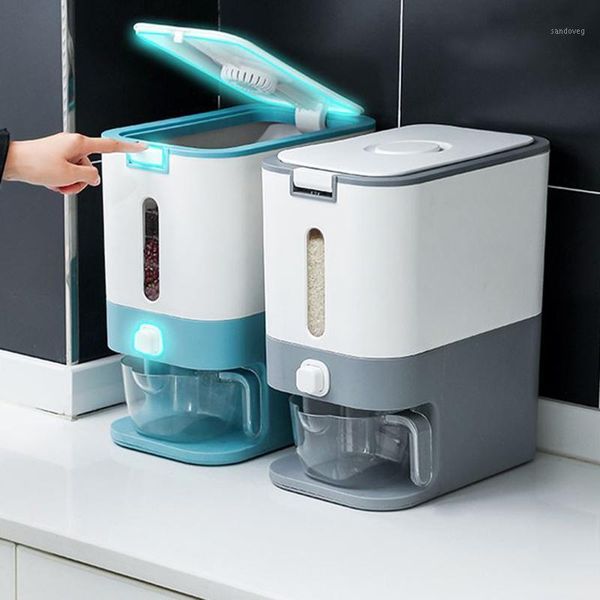 storage bottles & jars 12kg rice bucket box insect-proof moisture-proof grain household sealed automatic output cylinder
storage bottles & jars 12kg rice bucket box insect-proof moisture-proof grain household sealed automatic output cylinder