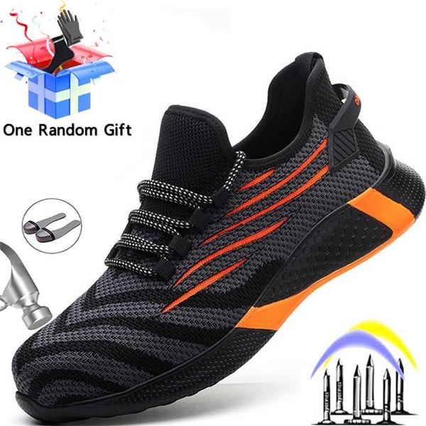 mjythf safety shoes men puncture-proof work sneakers steel toe boots indestructible male 211023, Black
mjythf safety shoes men puncture-proof work sneakers steel toe boots indestructible male 211023, Black