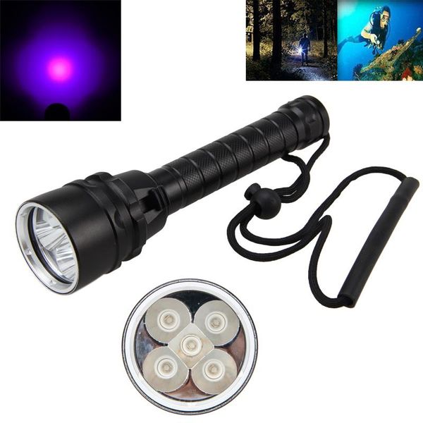 waterproof uv 395nm 5x xpe led scuba diving torch 100m light only no battery flashlights torches
waterproof uv 395nm 5x xpe led scuba diving torch 100m light only no battery flashlights torches