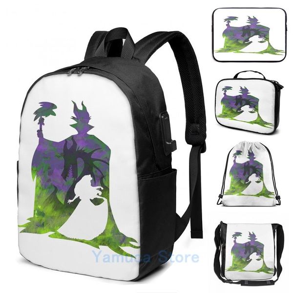 backpack funny graphic print once upon a dream white silhouette usb charge men school bags women bag travel laptop
backpack funny graphic print once upon a dream white silhouette usb charge men school bags women bag travel laptop
