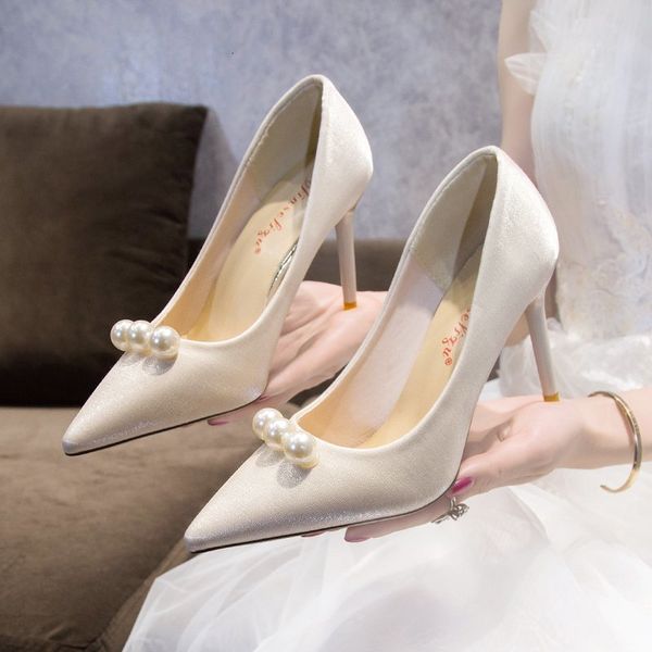 sandals women pumps 2021 fashion women's shoes pointed white pearl high heels 8cm stiletto red bridal wedding pary akc9, Black
sandals women pumps 2021 fashion women's shoes pointed white pearl high heels 8cm stiletto red bridal wedding pary akc9, Black