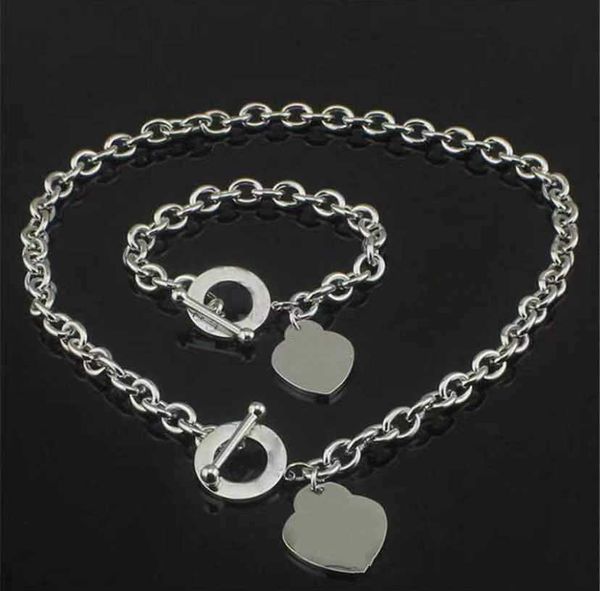 fashion high version stainless steel initial letter necklace bracelet chains for lady womens party wedding lovers gift jewelry with box, Silver
fashion high version stainless steel initial letter necklace bracelet chains for lady womens party wedding lovers gift jewelry with box, Silver