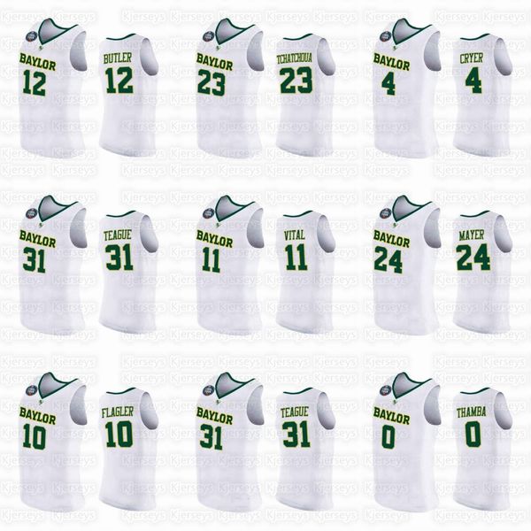 2021 final four baylor basketball jersey ncaa college 12 jared butler 11 mark vital 45 davion mitchell 42 dain dainja 4 lj cryer matthew may, Black
2021 final four baylor basketball jersey ncaa college 12 jared butler 11 mark vital 45 davion mitchell 42 dain dainja 4 lj cryer matthew may, Black