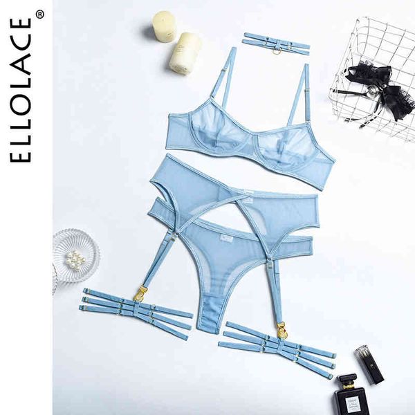 ellolace set woman 3 pieces erotic lingerie underwear bra garters brief sets transparent lace seamless blue setup ladies, Red;black
ellolace set woman 3 pieces erotic lingerie underwear bra garters brief sets transparent lace seamless blue setup ladies, Red;black