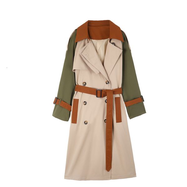 Women's clothing jacket autumn mid-length cool down British coat style, Black;brown
Women's clothing jacket autumn mid-length cool down British coat style, Black;brown