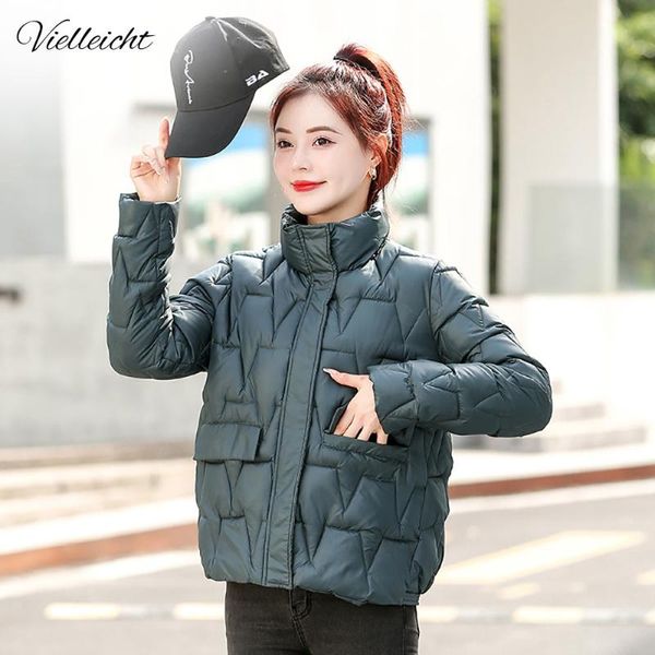 women's down & parkas vielleicht 2021 winter women jacket short stand-up collar cotton padded female coat warm womens parka man, Black
women's down & parkas vielleicht 2021 winter women jacket short stand-up collar cotton padded female coat warm womens parka man, Black