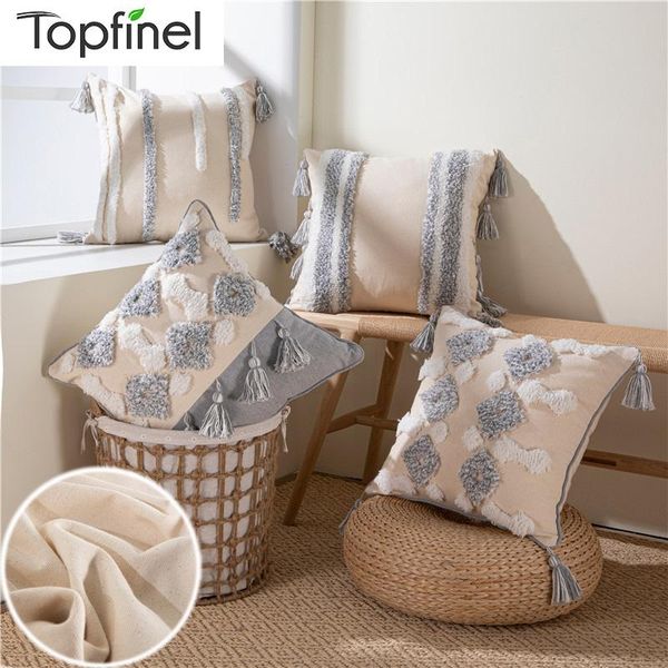 pillow case cushion cover cotton linen tassel tufted beige decorative throw for sofa bed home 45x45/40x40
pillow case cushion cover cotton linen tassel tufted beige decorative throw for sofa bed home 45x45/40x40