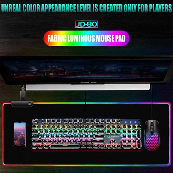 mouse pads & wrist rests rgb gaming pad computer gamer mousepad large game rubber no-slip mat
mouse pads & wrist rests rgb gaming pad computer gamer mousepad large game rubber no-slip mat