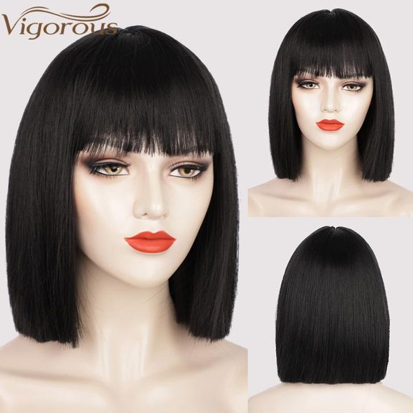 synthetic wigs vigorous short straight bob wig black with bangs blonde/ pink/ for women natural hair party
synthetic wigs vigorous short straight bob wig black with bangs blonde/ pink/ for women natural hair party