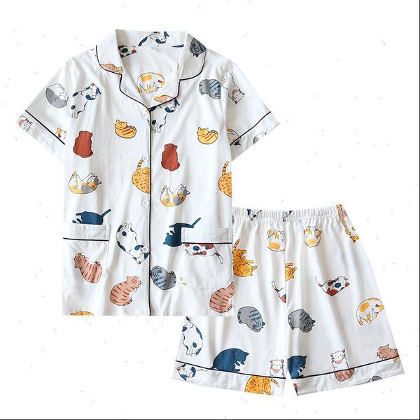 summer pajamas thin short sleeved women sleepwear cotton 2 piece pyjamas cartoon printing leisure shorts home clothes, Black;red
summer pajamas thin short sleeved women sleepwear cotton 2 piece pyjamas cartoon printing leisure shorts home clothes, Black;red