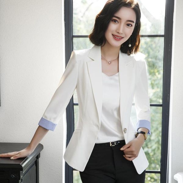 women's suits & blazers fashion women solid blazer females casual suit womens single button slim jacket female coat cape ladies korean, White;black
women's suits & blazers fashion women solid blazer females casual suit womens single button slim jacket female coat cape ladies korean, White;black