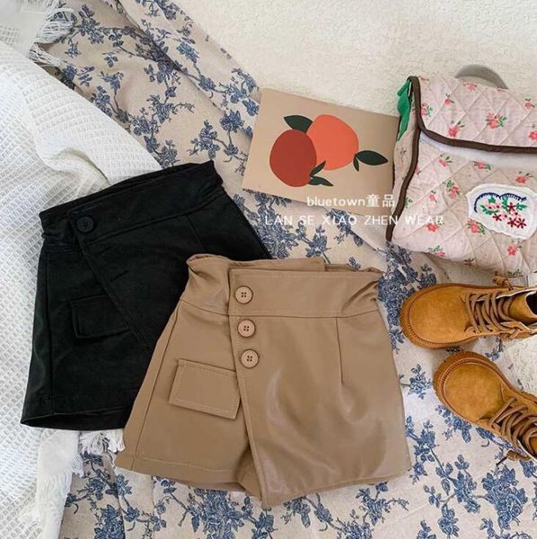 shorts 2021 arrival girls boys pu leather autumn fashion cotton kids 2-7 years xy757, Black
shorts 2021 arrival girls boys pu leather autumn fashion cotton kids 2-7 years xy757, Black
