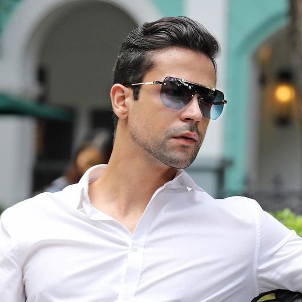 sunglasses 2021 fashion big frame super uv, White;black