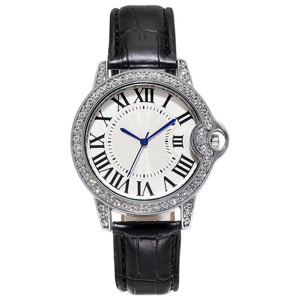 women watches diamond ladies wrist leather strap quartz watch for gifts relogio feminino wristwatches, Slivery;brown
women watches diamond ladies wrist leather strap quartz watch for gifts relogio feminino wristwatches, Slivery;brown