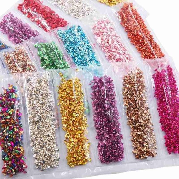 broken glass stones resin fillings uv epoxy colorful filler diy crafts nail art decoration jewelry making mold material decorations, Silver;gold
broken glass stones resin fillings uv epoxy colorful filler diy crafts nail art decoration jewelry making mold material decorations, Silver;gold