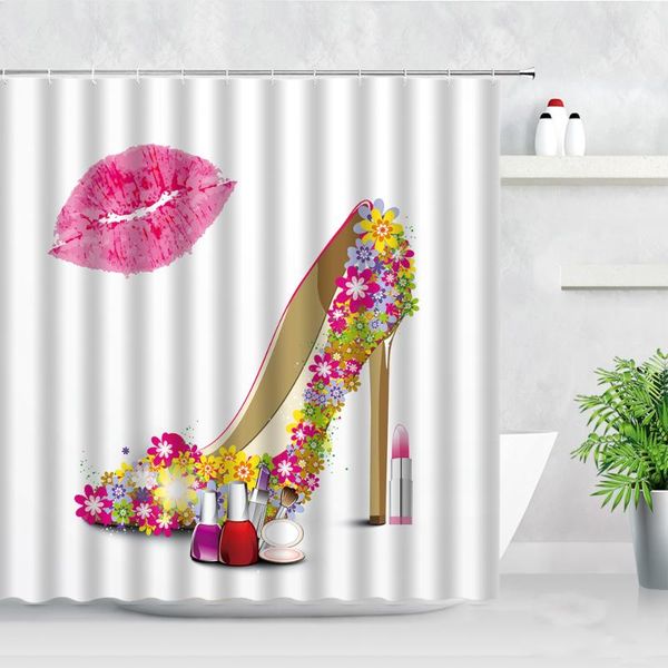 flower high heel red lips print shower curtains fashion girl home bathtub decor gift bath screen waterproof bathroom curtain set
flower high heel red lips print shower curtains fashion girl home bathtub decor gift bath screen waterproof bathroom curtain set