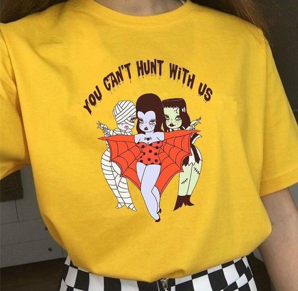 kuakuayu hjn you cant hunt womens t shirts with us zombie vampire mummy printed shirt short sleeve cotton fashion street, White
kuakuayu hjn you cant hunt womens t shirts with us zombie vampire mummy printed shirt short sleeve cotton fashion street, White