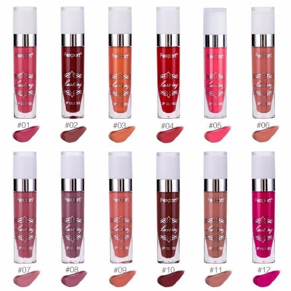 fexport 12 color lip gloss f6102 is not easy to stain the cup fade waterproof durable liquid lipstick no packaging1
fexport 12 color lip gloss f6102 is not easy to stain the cup fade waterproof durable liquid lipstick no packaging1