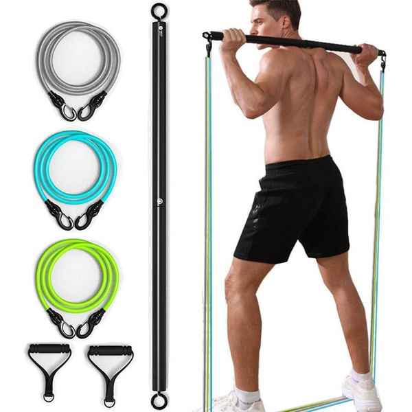 pilates bar kit resistance bands portable fitness stick crossfit bodybuilding yoga elastic exercise workout gymnastics equipment
pilates bar kit resistance bands portable fitness stick crossfit bodybuilding yoga elastic exercise workout gymnastics equipment