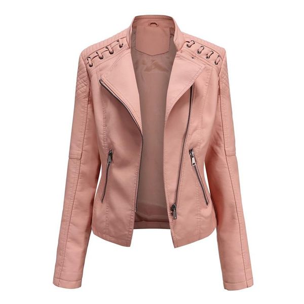 women's jackets women short zipper female leather jacket casual faux clothing 2021 fashion multicolor selection, Black;brown
women's jackets women short zipper female leather jacket casual faux clothing 2021 fashion multicolor selection, Black;brown
