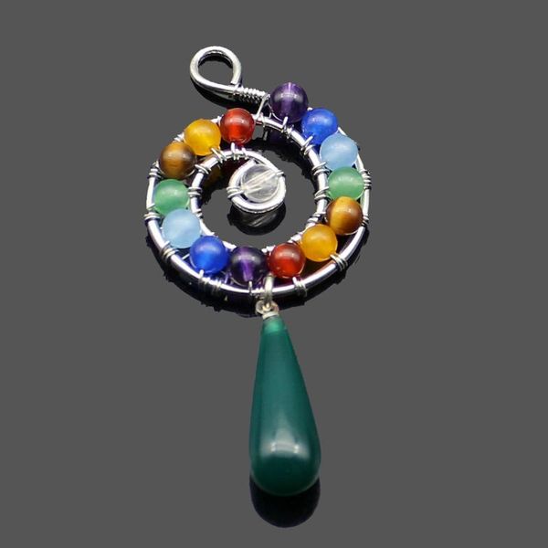 charms natural crystal beads seven-color veins jewelry crafts pendants diy handmade necklace accessories gifts men women, Bronze;silver
charms natural crystal beads seven-color veins jewelry crafts pendants diy handmade necklace accessories gifts men women, Bronze;silver