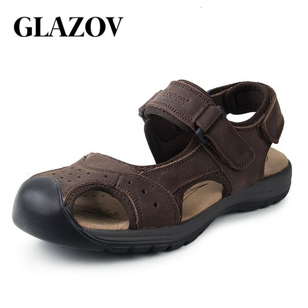 sandals glazov male shoes genuine leather men summer beach man fashion outdoor casual sneakers size 47, Black
sandals glazov male shoes genuine leather men summer beach man fashion outdoor casual sneakers size 47, Black
