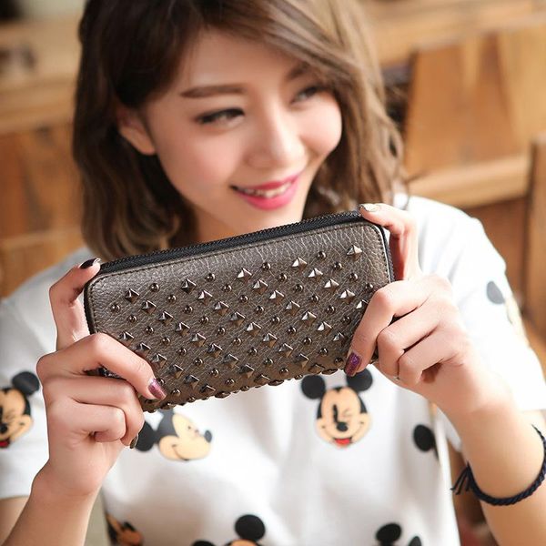 wallets leather women purses luxury clutch bags card holders european and american style for, Red;black
wallets leather women purses luxury clutch bags card holders european and american style for, Red;black