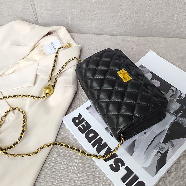 genuine leather women's chain evening bag golden bead sheepskin slanting single shoulder bags, classical diamond lattice chain handbag
genuine leather women's chain evening bag golden bead sheepskin slanting single shoulder bags, classical diamond lattice chain handbag