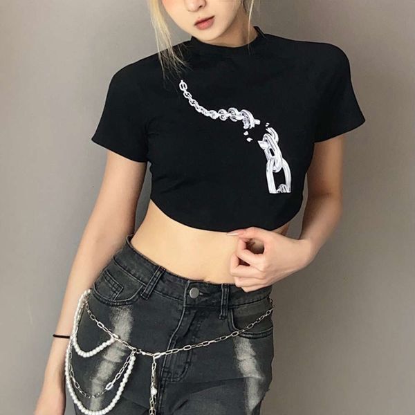 women's t-shirt 2021ins spring and summer casual fashion solid color temperament round neck printed short sleeve hk08, White
women's t-shirt 2021ins spring and summer casual fashion solid color temperament round neck printed short sleeve hk08, White
