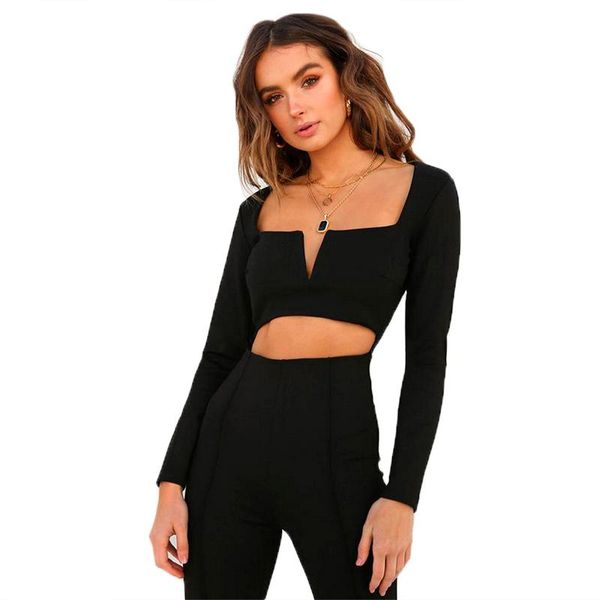 women's jumpsuits & rompers fashion autumn spring solid jumpsuit 2021 women backless strappy clubwear playsuits long pants hollow femme, Black;white
women's jumpsuits & rompers fashion autumn spring solid jumpsuit 2021 women backless strappy clubwear playsuits long pants hollow femme, Black;white