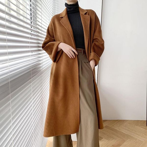 women's wool & blends m labbro double-sided water ripple pure cashmere coat bathrobe medium long gu jia, Black
women's wool & blends m labbro double-sided water ripple pure cashmere coat bathrobe medium long gu jia, Black