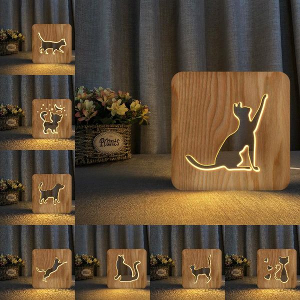 night lights 3d wooden lamp lovely cat stars kitten meow led usb light novelty kid bedroom decoration table child gift
night lights 3d wooden lamp lovely cat stars kitten meow led usb light novelty kid bedroom decoration table child gift