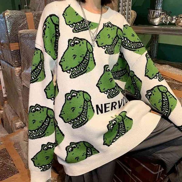 women's sweaters deeptown harajuku emo women's jersey from the cartoon halloween korean winter oo2a, White;black
women's sweaters deeptown harajuku emo women's jersey from the cartoon halloween korean winter oo2a, White;black