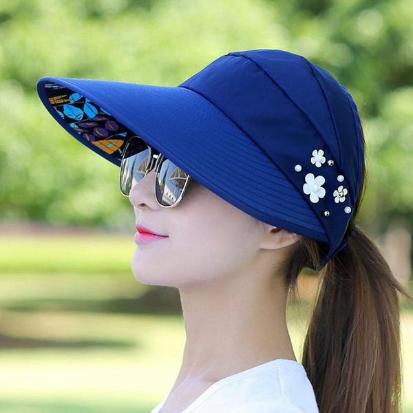 stingy brim hats summer sunscreen sun outdoor sports women's cap folding beach hat fashion casual caps sale, Blue;gray
stingy brim hats summer sunscreen sun outdoor sports women's cap folding beach hat fashion casual caps sale, Blue;gray