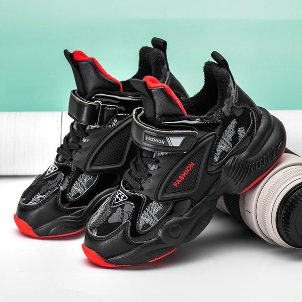sneakers youth boy brand fashion boys casual kids shoes with fur children leather running big, Black;red
sneakers youth boy brand fashion boys casual kids shoes with fur children leather running big, Black;red