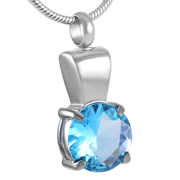 pendant necklaces cmj9253 blue cz cremation jewelry urn ash hold necklace stainless steel charms keepsake, Silver
pendant necklaces cmj9253 blue cz cremation jewelry urn ash hold necklace stainless steel charms keepsake, Silver