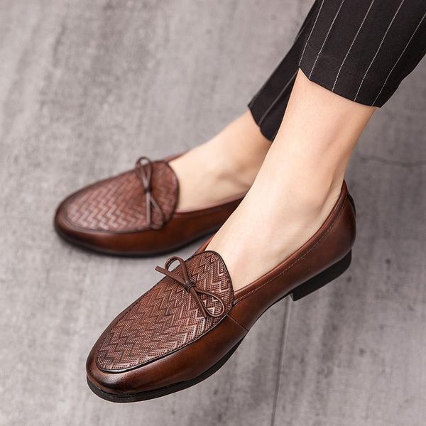 dress shoes 2021 leather men casual summer loafers moccasins breathable male boat driving plus size 38-46, Black
dress shoes 2021 leather men casual summer loafers moccasins breathable male boat driving plus size 38-46, Black