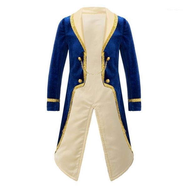 jackets kids boy prince cosplay costume turn-down collar tuxedo coat jacket tailcoat children halloween carnival birthday party dress up1, Blue;gray
jackets kids boy prince cosplay costume turn-down collar tuxedo coat jacket tailcoat children halloween carnival birthday party dress up1, Blue;gray