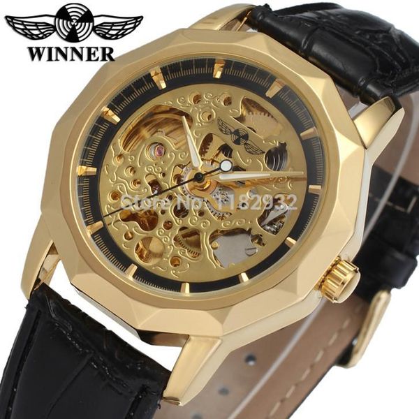 automatic wristwatch latest winner brand dress skeleton with black leather band men wristwatches, Slivery;brown
automatic wristwatch latest winner brand dress skeleton with black leather band men wristwatches, Slivery;brown