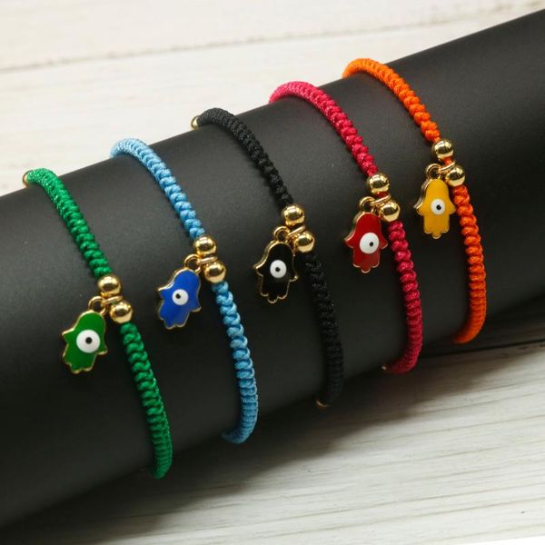 beaded, strands fashion handmade weaved ethnic enamel fatima hamsa hand bracelet women turkish braided lucky evil eye bracelets for jl-01, Black
beaded, strands fashion handmade weaved ethnic enamel fatima hamsa hand bracelet women turkish braided lucky evil eye bracelets for jl-01, Black
