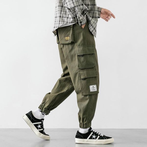 cargo pants men harem multi-pocket ribbons man sweatpants streetwear casual mens men's, Black
cargo pants men harem multi-pocket ribbons man sweatpants streetwear casual mens men's, Black