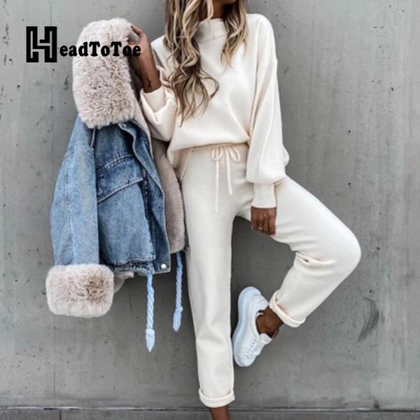 women's tracksuits solid lantern long sleeve mock neck & drawstring pocket design pants set casual women 2 piece outfits autumn clothi, Gray
women's tracksuits solid lantern long sleeve mock neck & drawstring pocket design pants set casual women 2 piece outfits autumn clothi, Gray